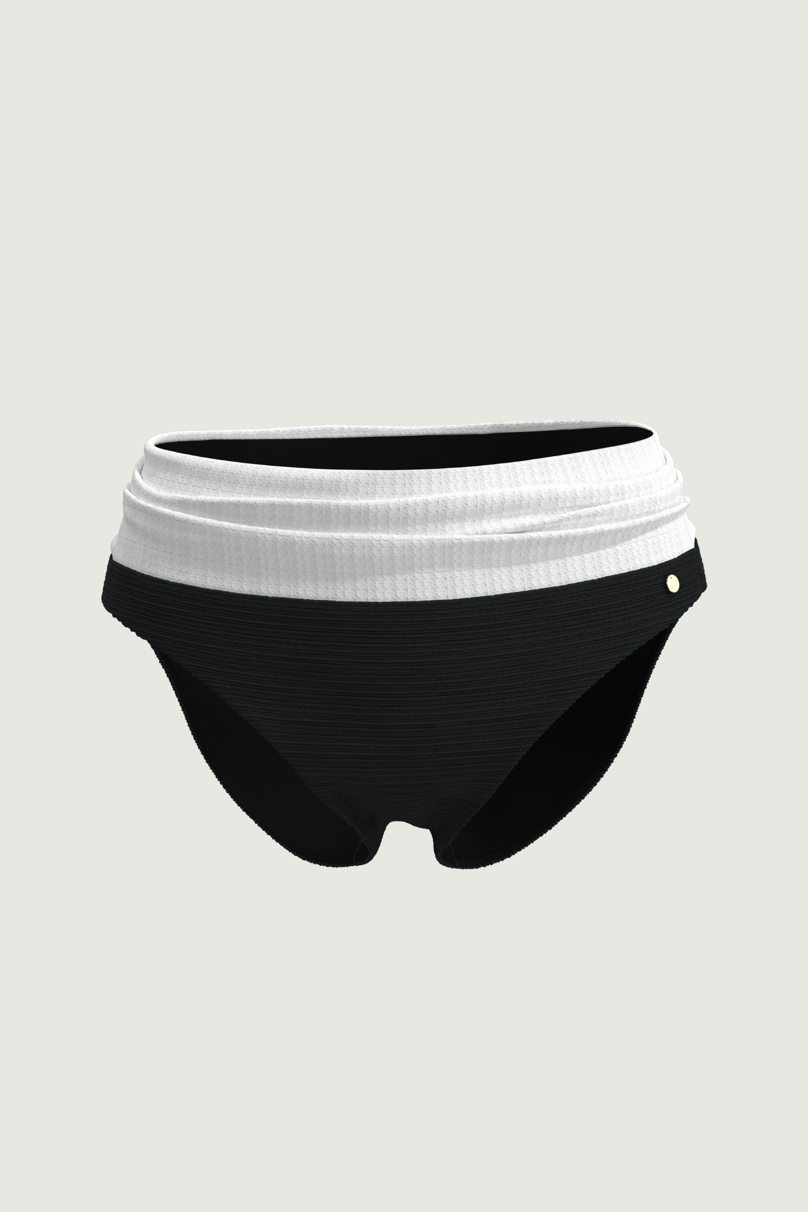 SunseekerDeep Dive Black Ruched Waistband Full Classic Pant