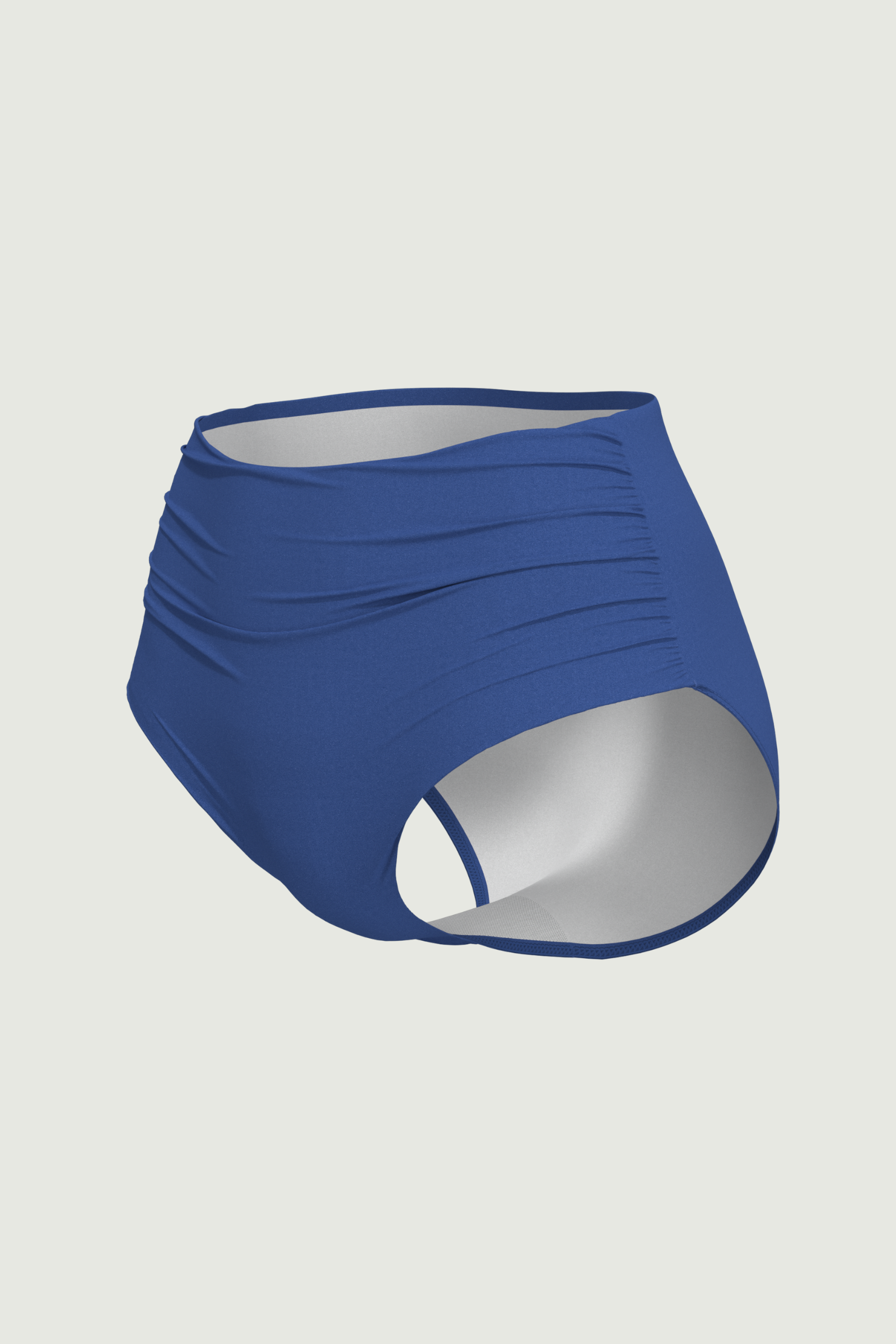 SunseekerCore Solid Nottingham Ruched Waistband Full Classic Pant