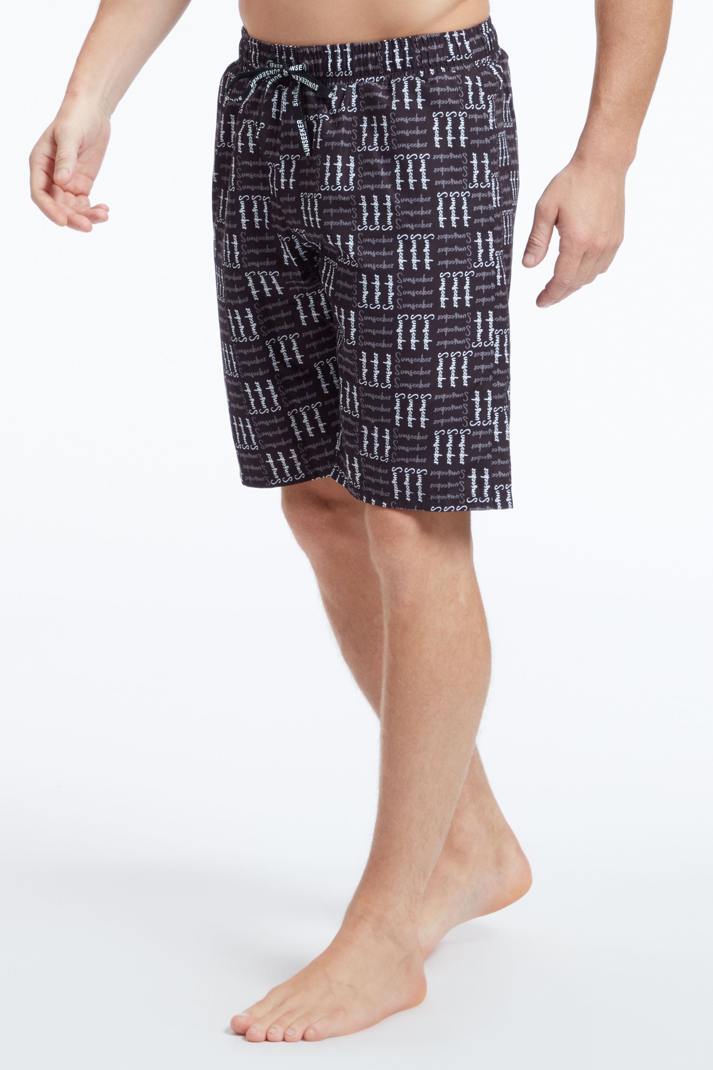 Sunseeker Logo print drawtring boardshorts