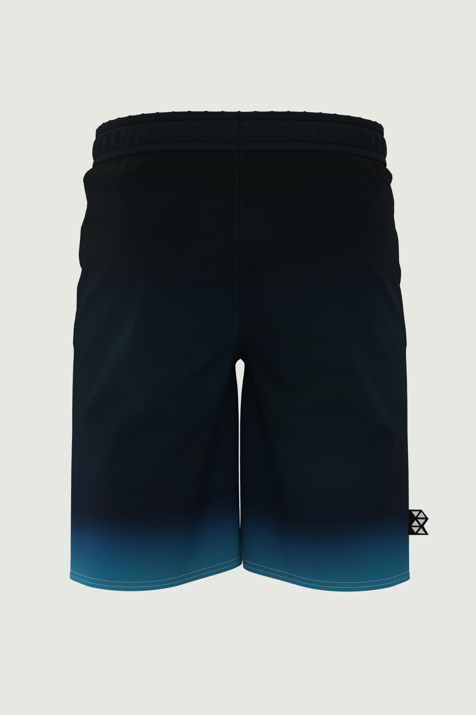 SunseekerCity Light Blue Drawstring Elastic Waistband 20" Boardshorts