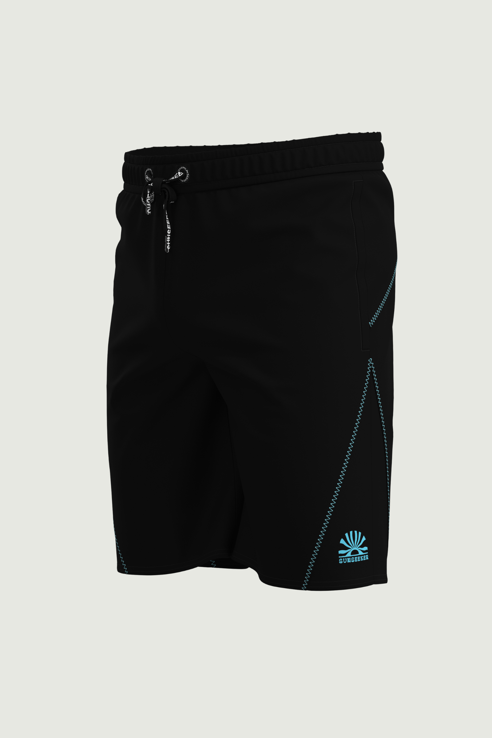 SunseekerCerulean Drawstring Elastic Waistband 20" Boardshorts