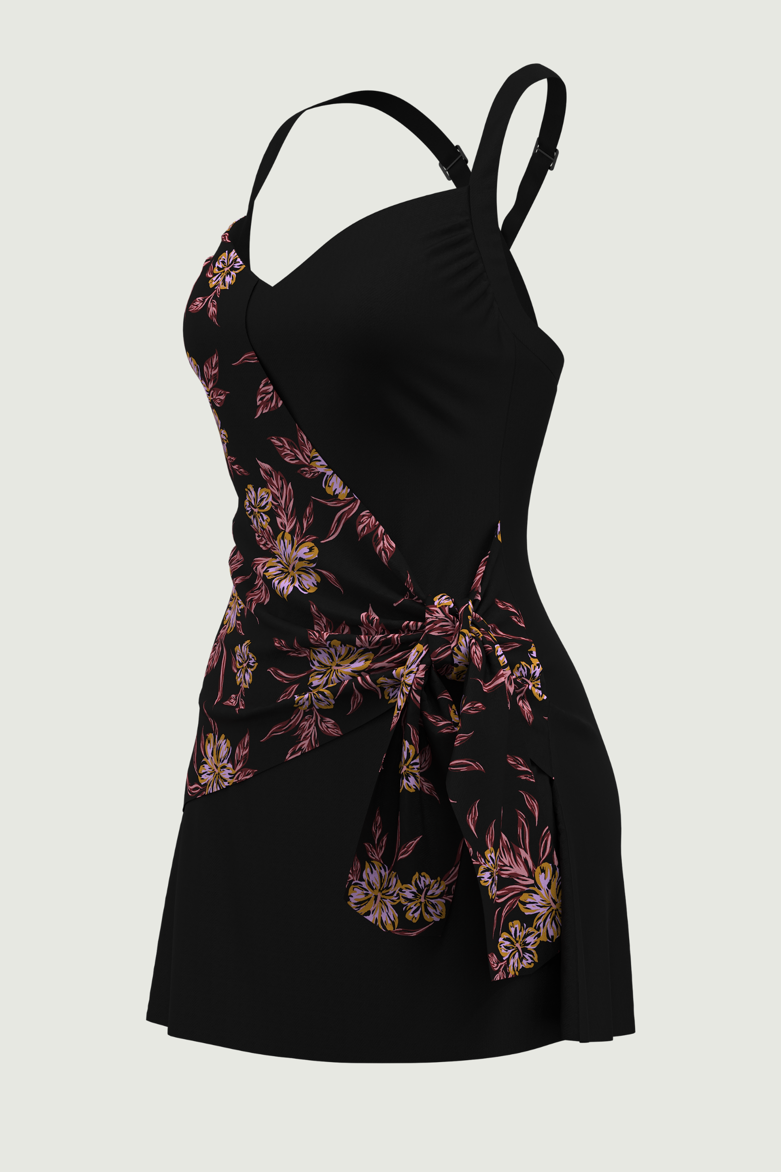SunseekerMulberry Delight Wrap Front Swimdress