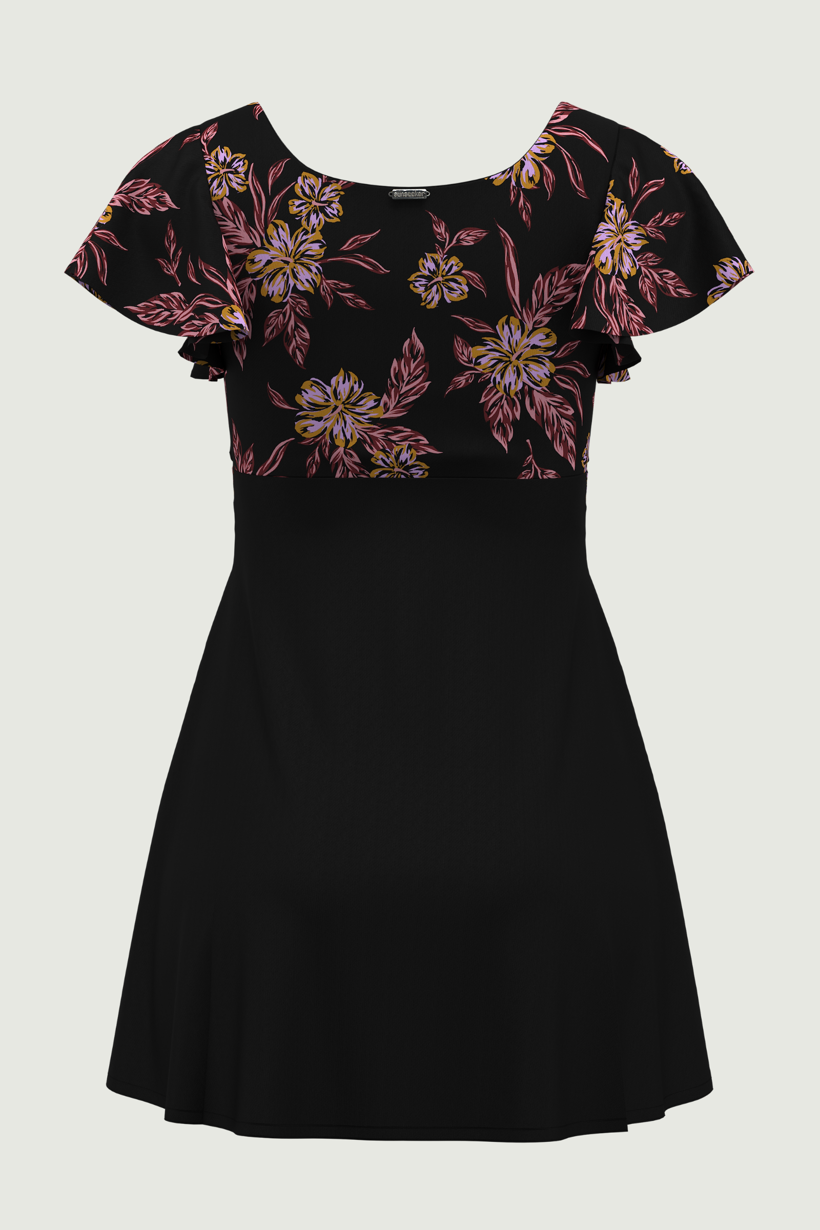 SunseekerMulberry Delight Twist Front Swimdress