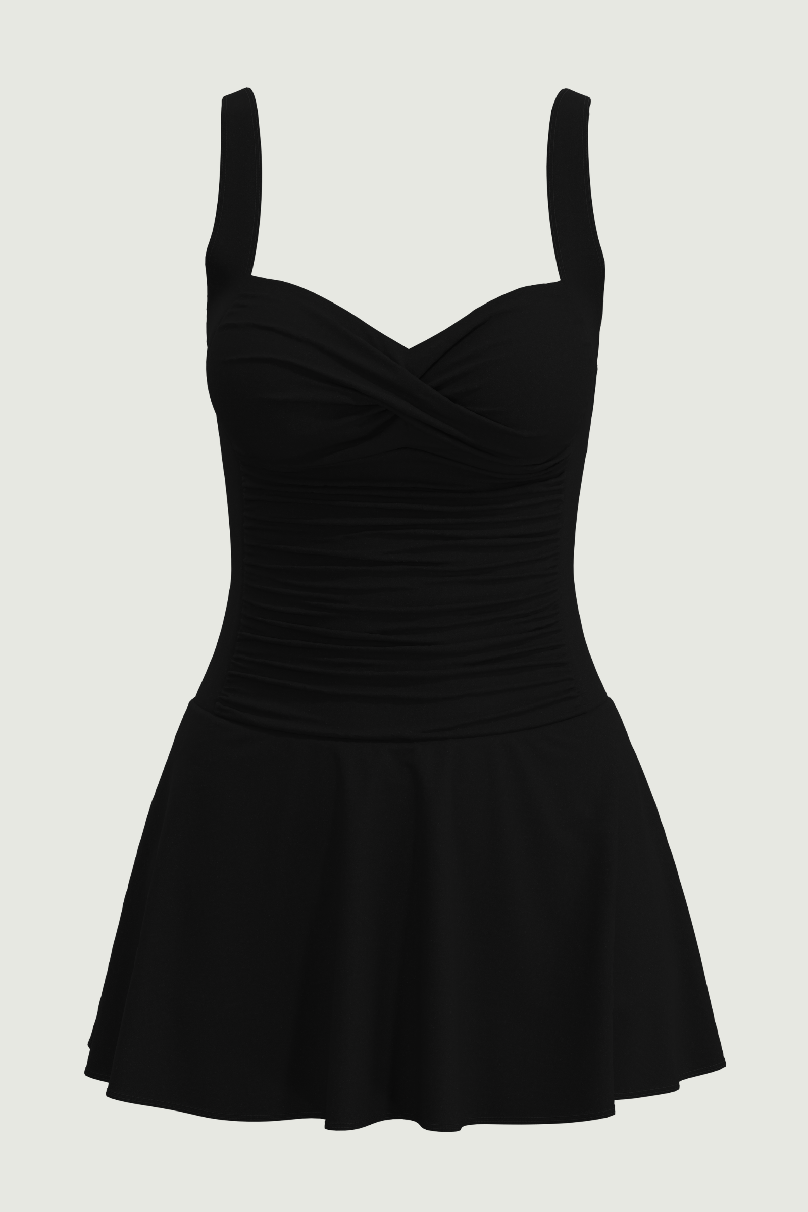 SunseekerPearl Glow Black Cross Front Swimdress