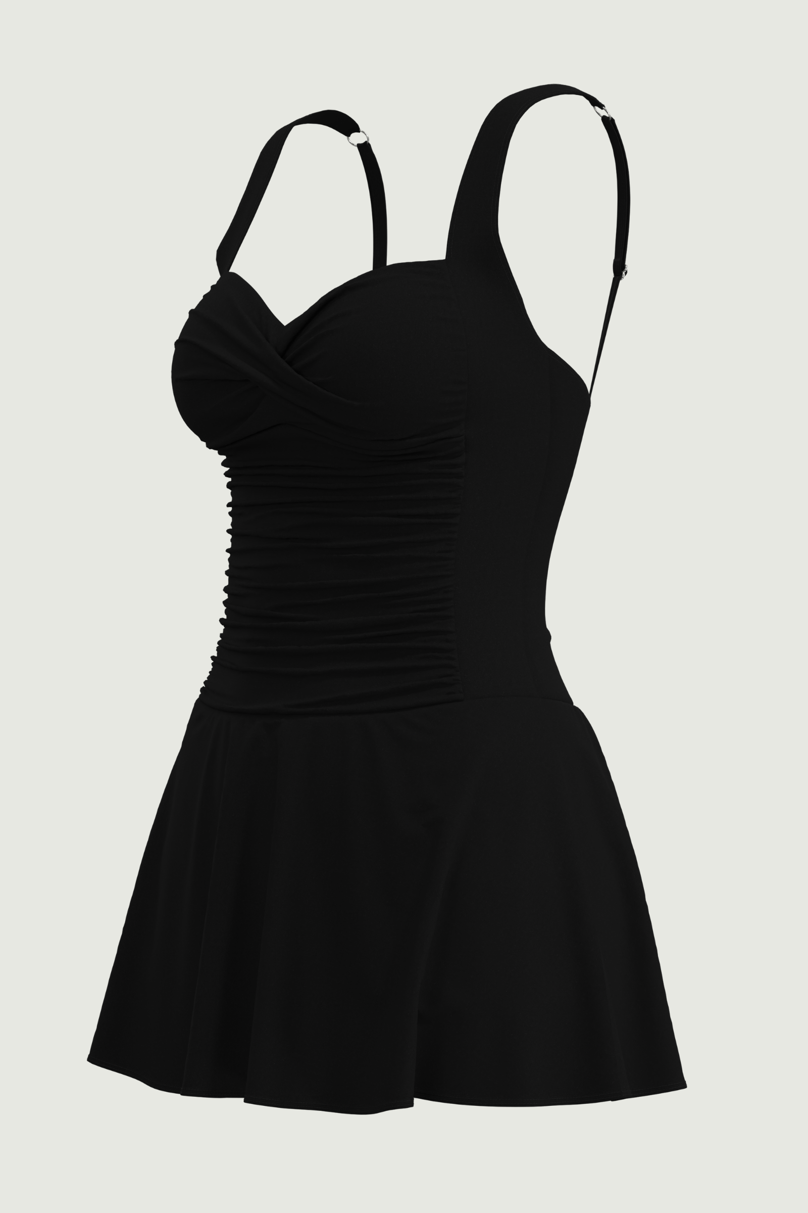 SunseekerPearl Glow Black Cross Front Swimdress