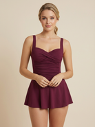 SunseekerPearl Glow Fandango Cross Front Swimdress