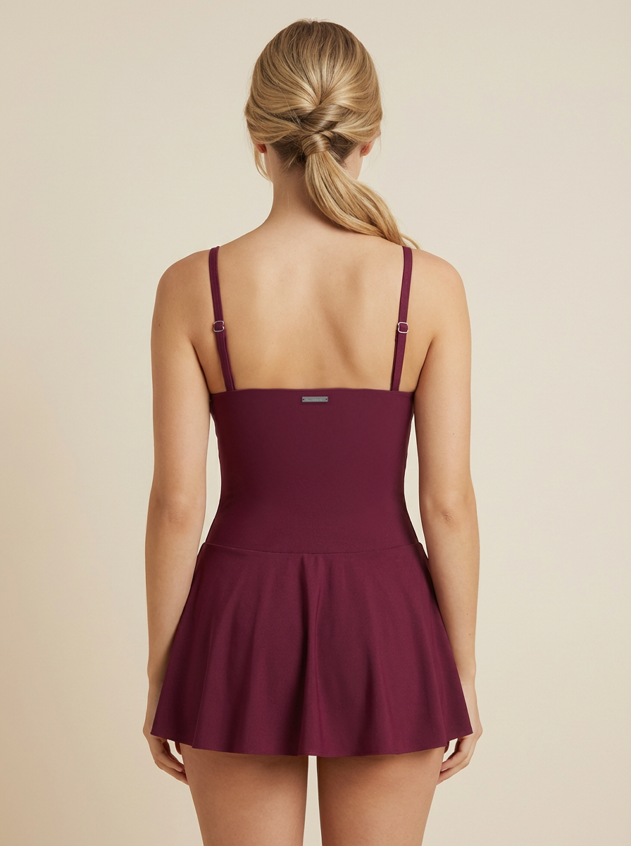 SunseekerPearl Glow Fandango Cross Front Swimdress