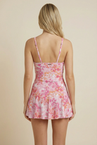 SunseekerBlooming Grace Pink Wrap Front Swimdress
