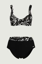SunseekerUrban Flow Black High-waisted Bikini Set