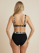SunseekerUrban Flow Black High-waisted Bikini Set