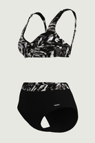 SunseekerUrban Flow Black High-waisted Bikini Set