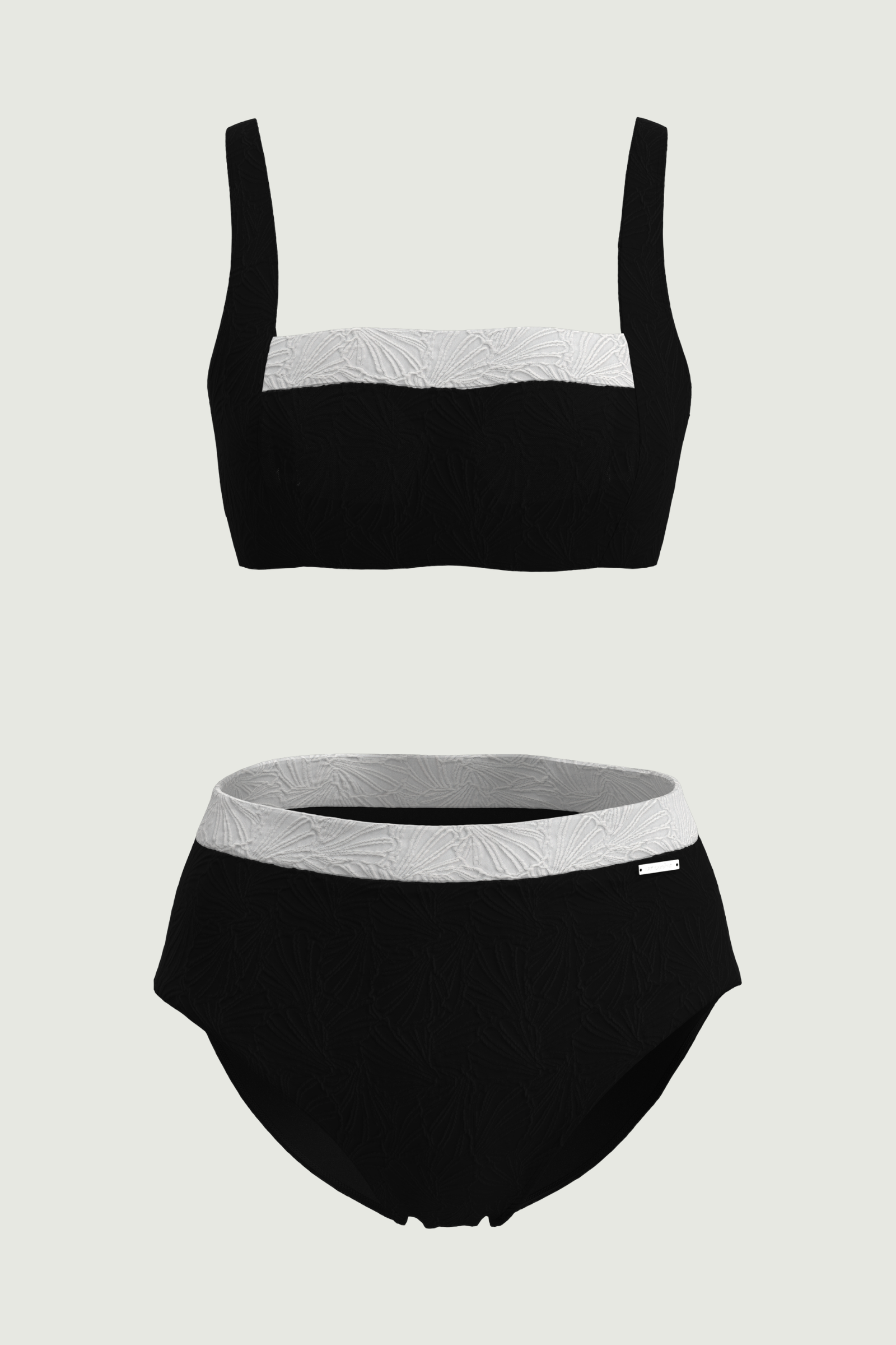 SunseekerCoco Black High Waisted Bikini Set