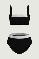 SunseekerCoco Black High Waisted Bikini Set