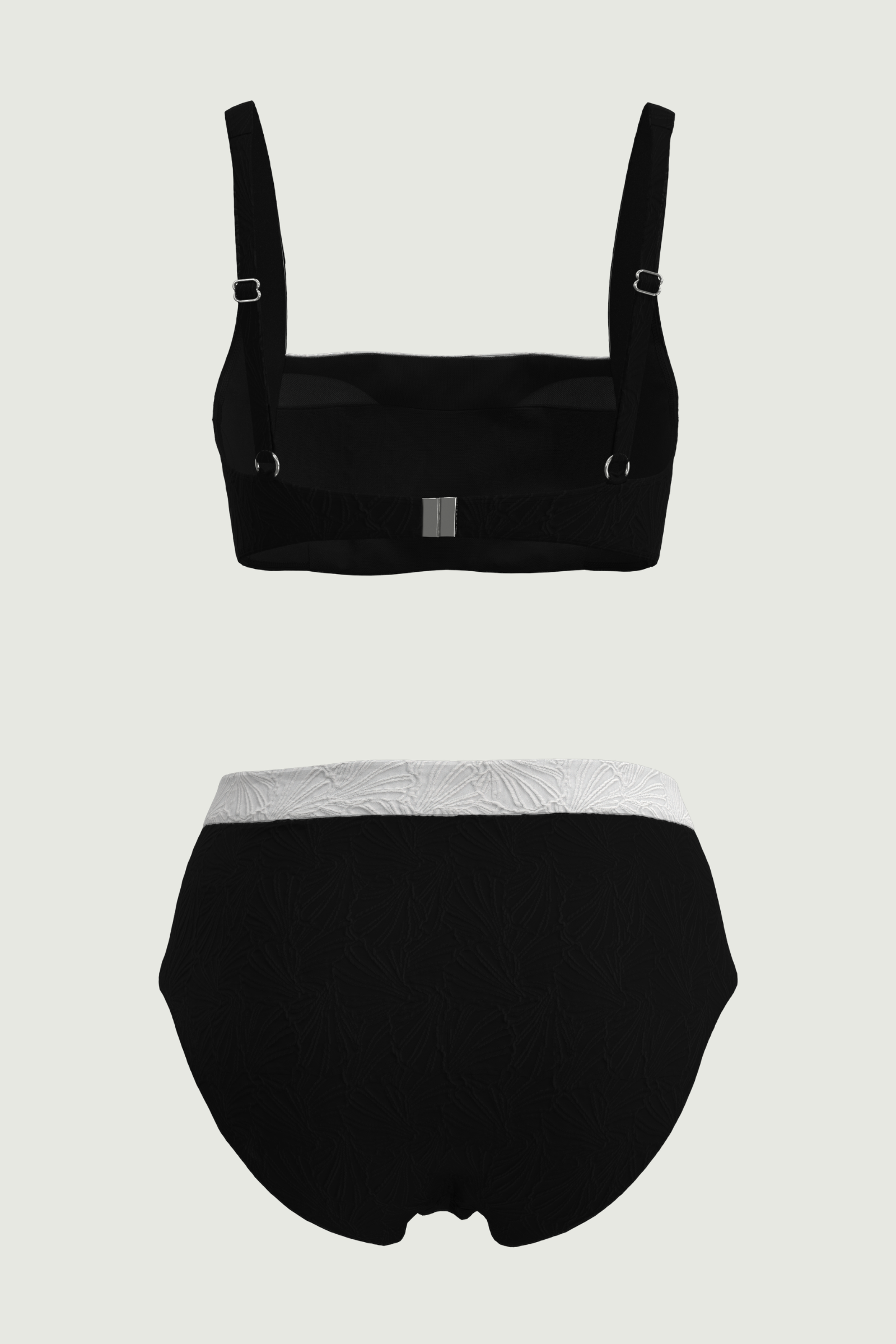 SunseekerCoco Black High Waisted Bikini Set