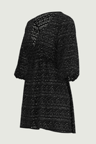 SunseekerCrochet Black V-neck Dress