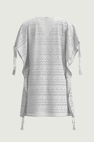 SunseekerCrochet White Tassels Kaftan