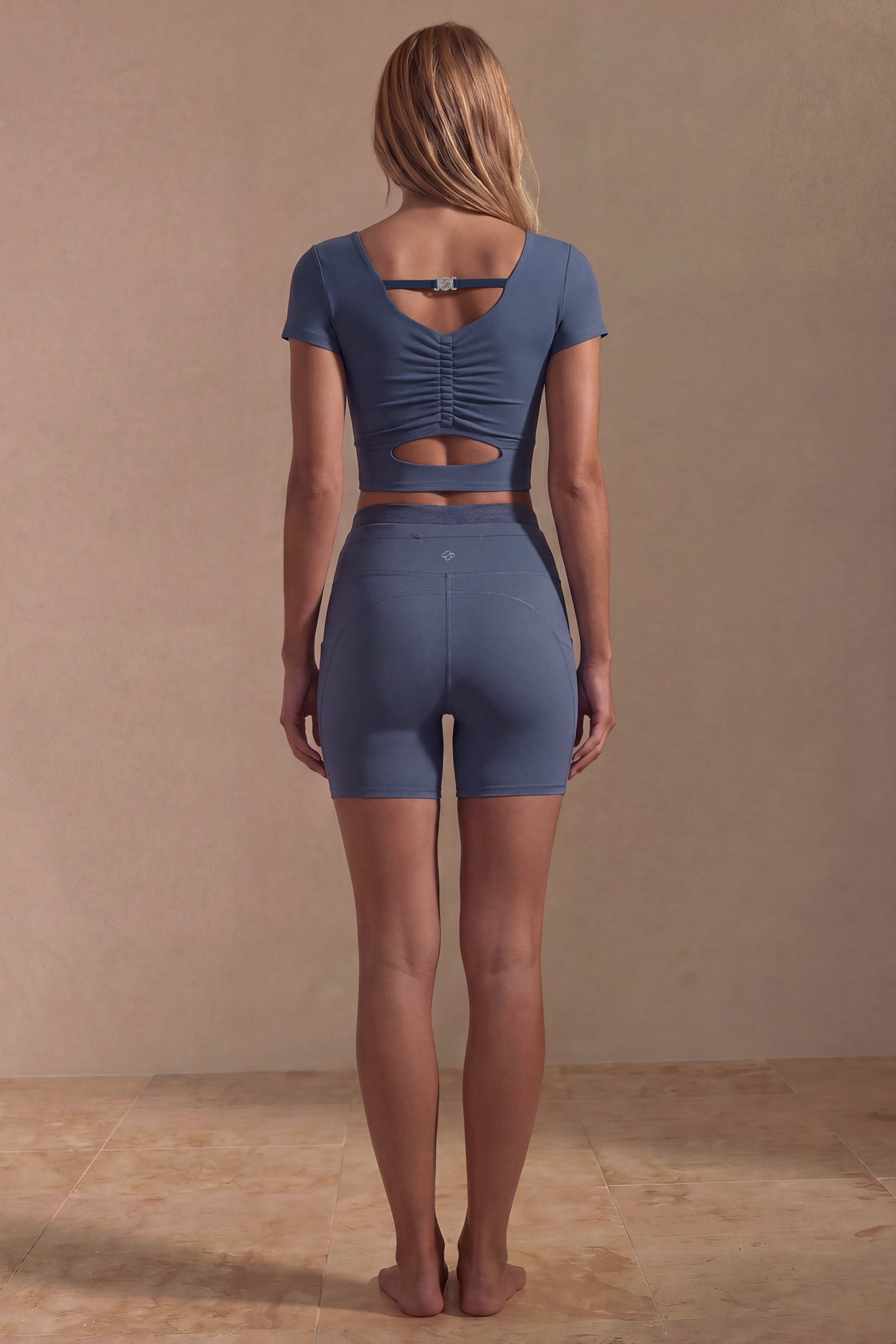 SunseekerIceland Blue Ruched Back Top