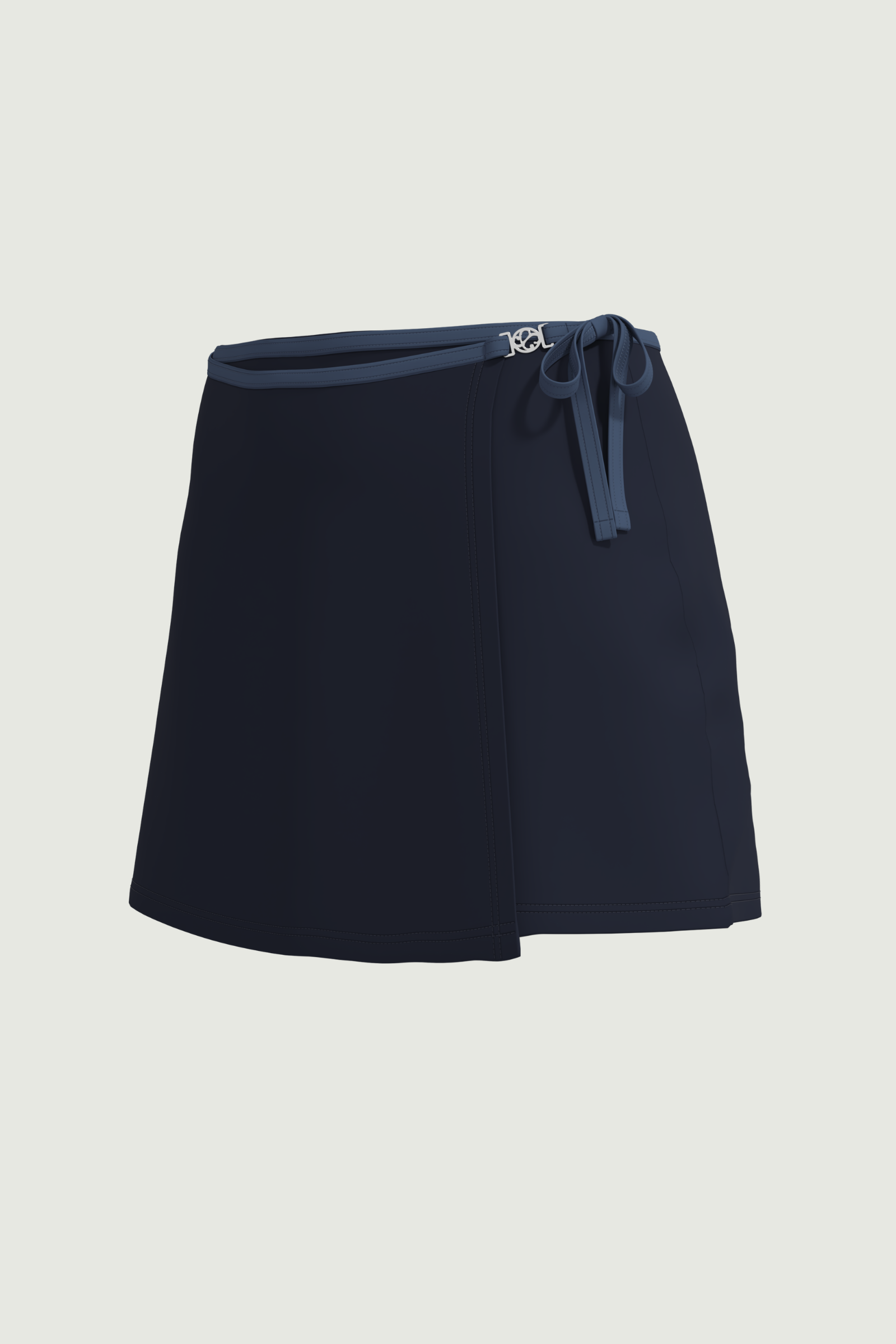 SunseekerDeep Space Blue Wrap Front Jersey Skirt