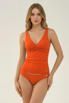 SunseekerCore Solid Fiesta Plus Cup Pull Front Tankini