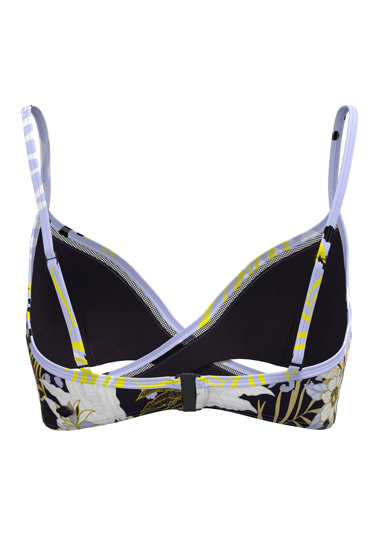 Sunseeker Elevated Tropics Sailor Blue Cross Front Bikini Top