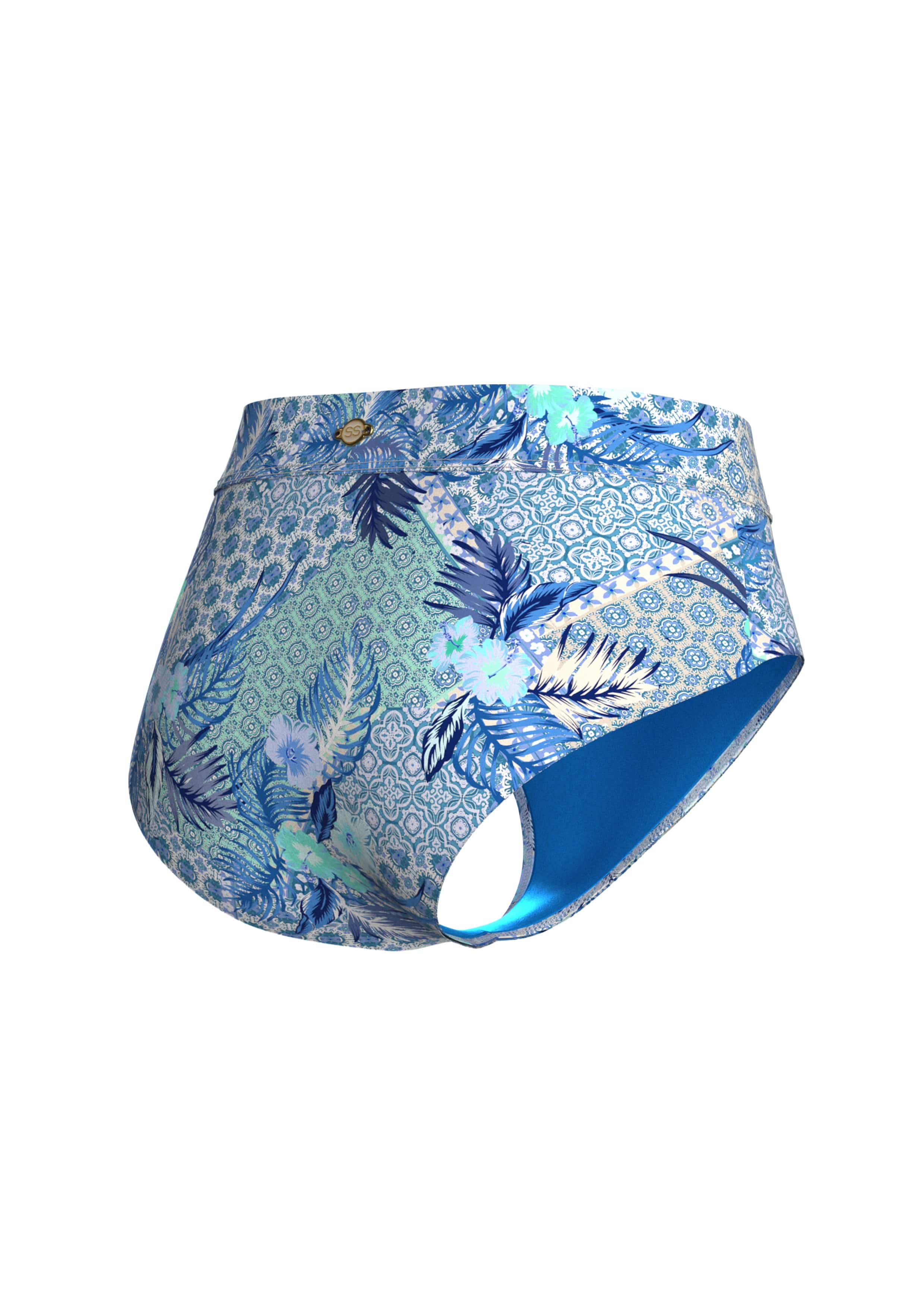 Sunseeker Bohemian Beauty Turkish Sea High Waisted Full Classic Pant