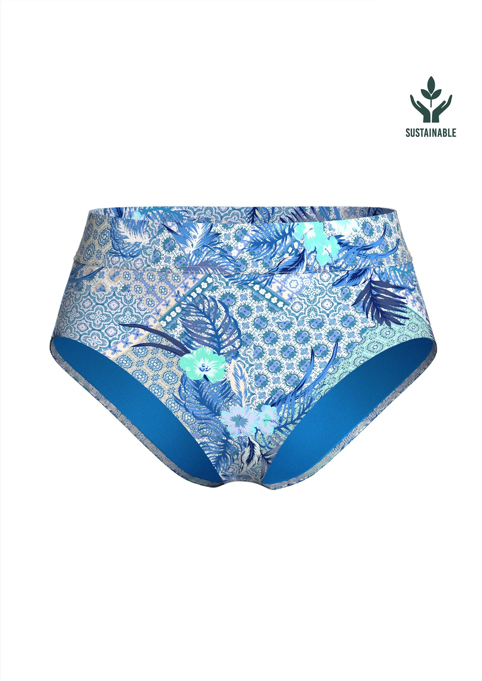 Sunseeker Bohemian Beauty Turkish Sea High Waisted Full Classic Pant