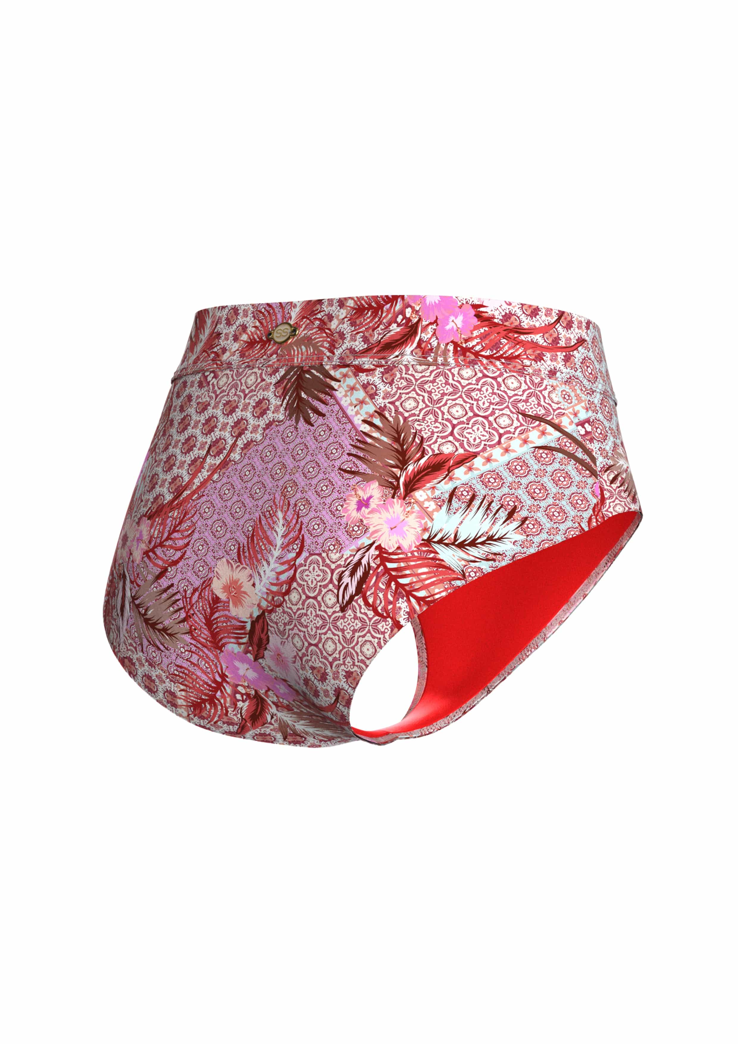 Sunseeker Bohemian Beauty Persian Red High Waisted Full Classic Pant