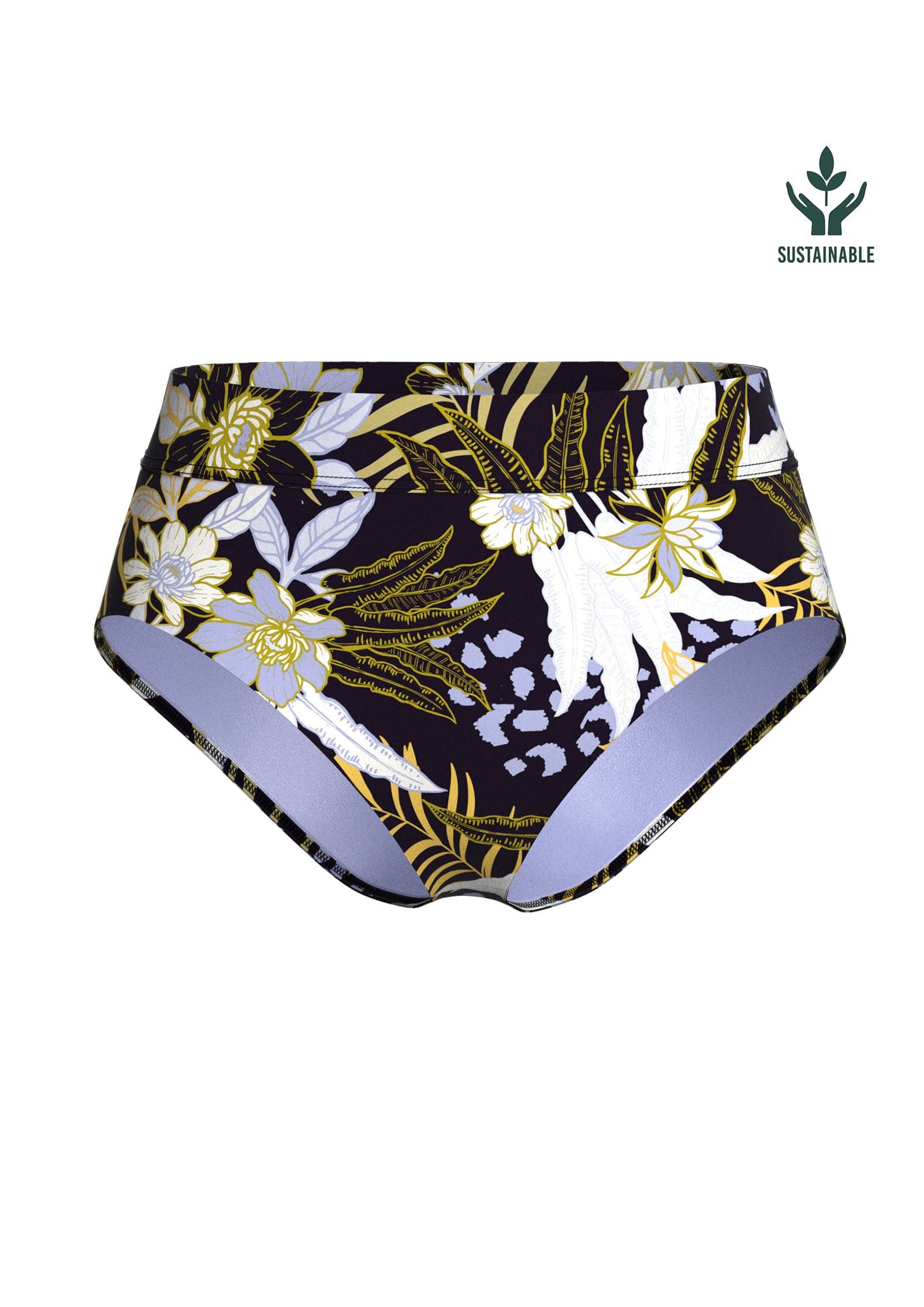 Sunseeker Elevated Tropics Sailor Blue High Waisted Full Classic Pant