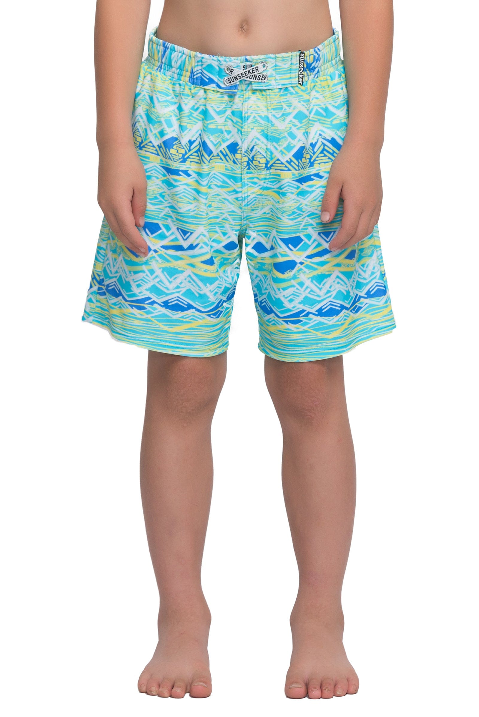 Sunseeker Neon ikat watershorts