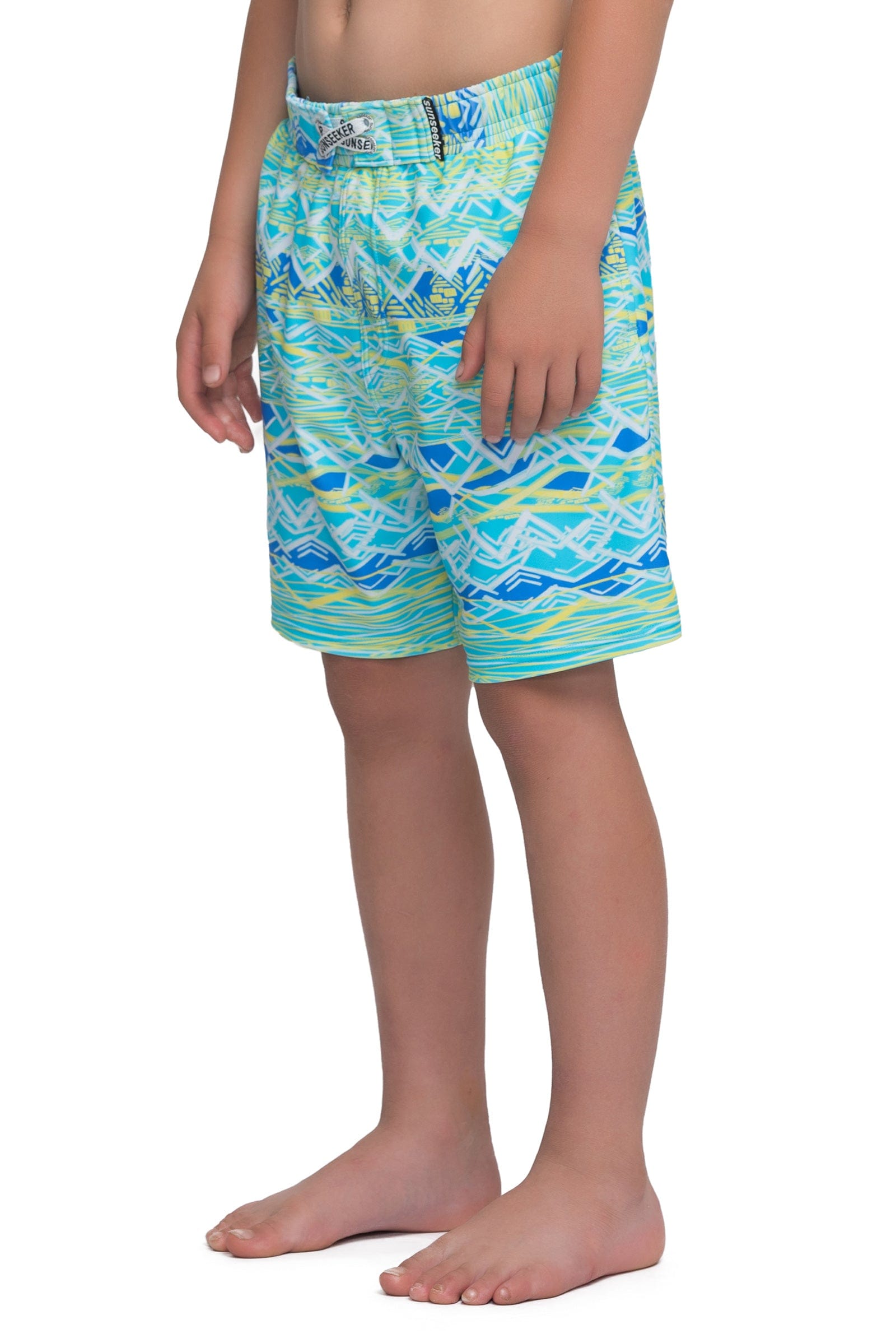 Sunseeker Neon ikat watershorts